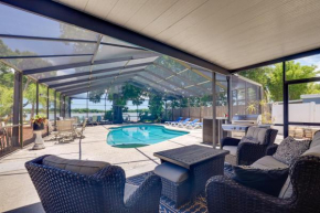 Waterfront Gem with Pool, Dock and Lanai in Tampa!
